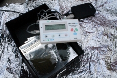 Geiger counter & local algae